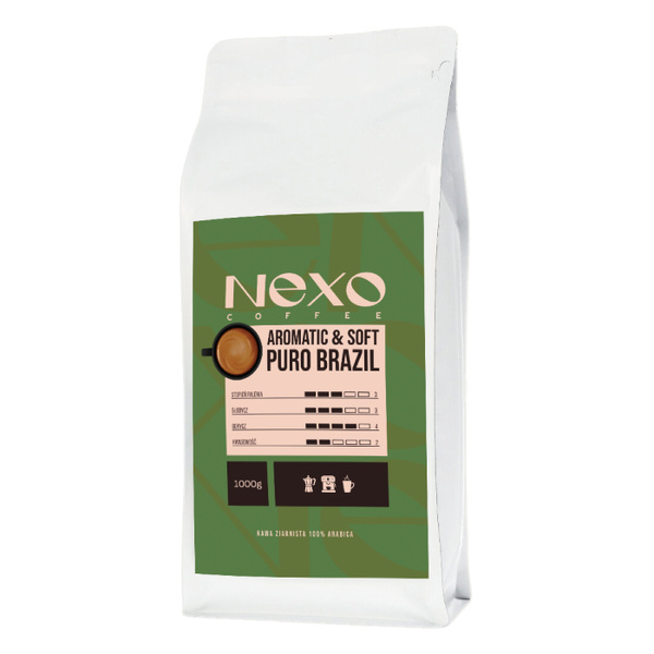 Kawa ziarnista NEXO Coffee Puro Brazil 1kg