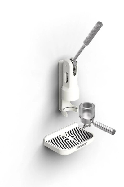 Dźwigniowy ekspres do kawy Superkop White-Biały