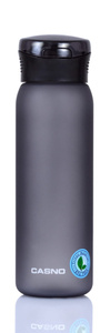 Butelka na wodę Casno Colorado Szara - 600 ml