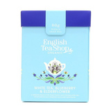 Biała herbata English Tea Shop White Tea Blueberry & Elderflower 80g