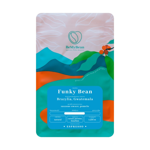 Kawa ziarnista BeMyBean Funky Bean 250g