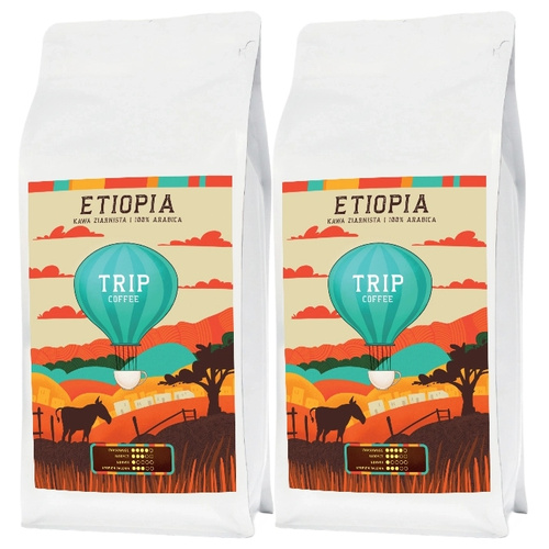 ZESTAW - Kawa ziarnista Trip Coffee Etiopia 2x1kg