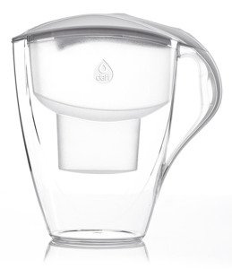Dzbanek filtrujący Dafi Omega Unimax LED 4,0 L Biały + 1 Filtr - opinie w konesso.pl