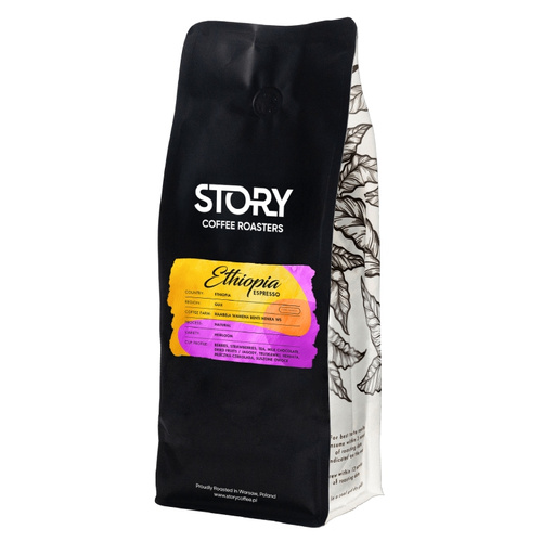 Kawa ziarnista Story Ethiopia Guji Natural Espresso 1kg