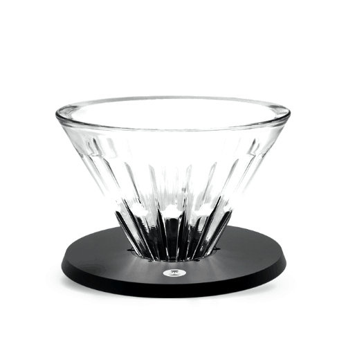 Szklany dripper Timemore Crystal Eye 02 Black – NIEDOSTĘPNY