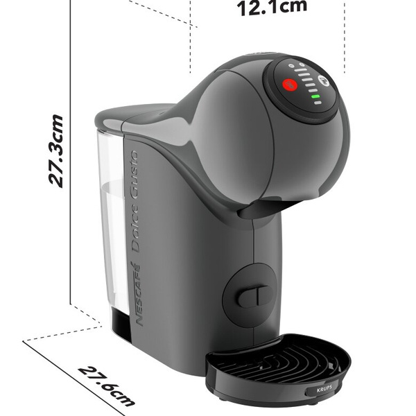 Ekspres na kapsułki Dolce Gusto KRUPS GENIO S BASIC ANTHRACITE KP 240B – NIEDOSTĘPNY