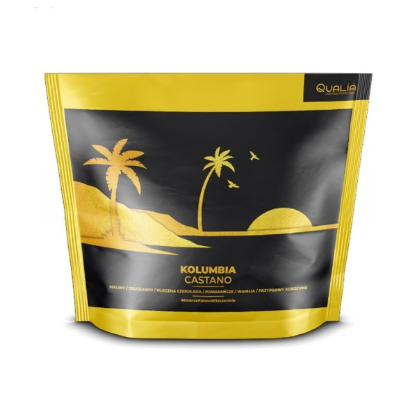 Kawa ziarnista Qualia Kolumbia Castano 250g