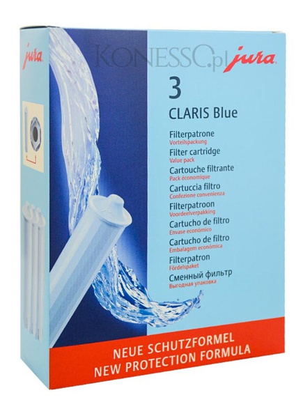 3x Filtr do ekspresu Jura Claris Blue