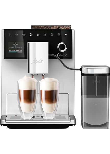 Ekspres do kawy Melitta CI Touch F630-111 - Srebrny + GRATIS 3KG KAWY