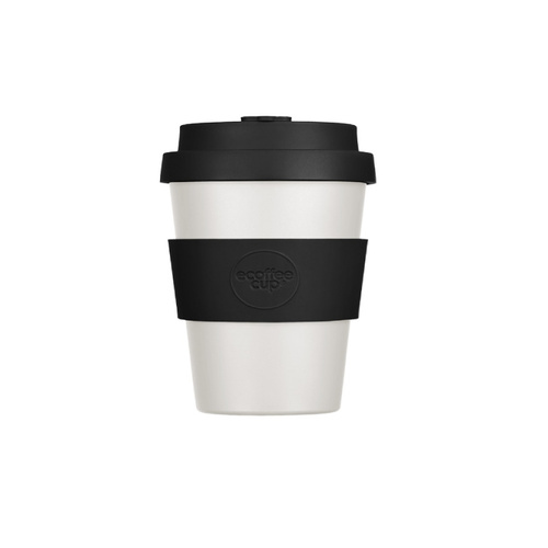 Kubek na wynos Ecoffee Cup Solid Colours 180ml - Black Nature  - opinie w konesso.pl