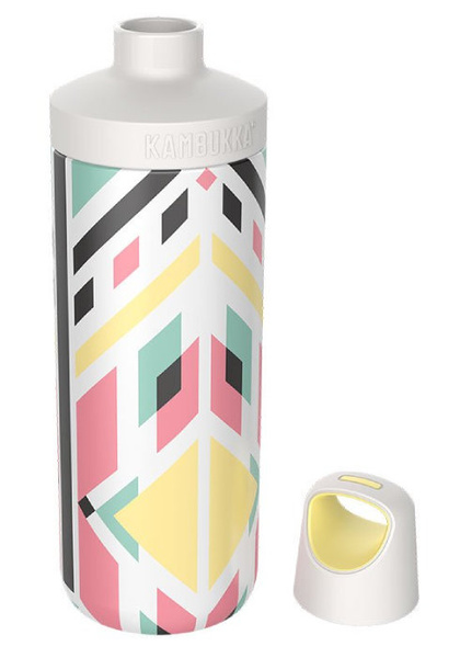 Termiczna butelka na wodę Kambukka Reno 500 ml - Tribal Shibori