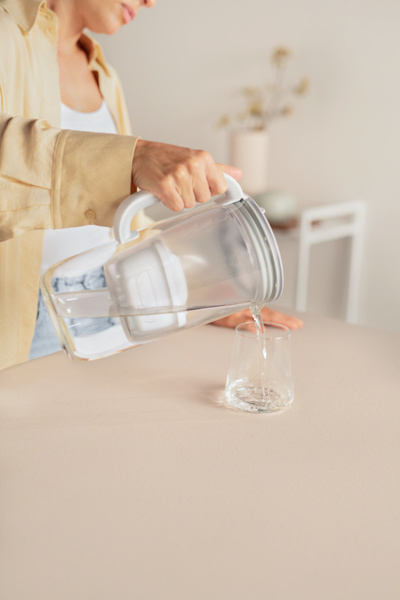 OUTLET - Szklany dzbanek z filtrem BRITA Glass MAXTRA PRO Pure Performance - Niebieski