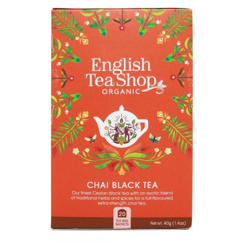 Czarna herbata English Tea Shop Chai Black Tea 20x2g