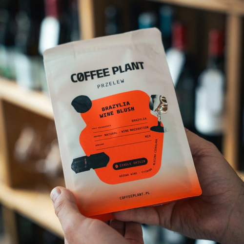 Kawa ziarnista COFFEE PLANT Brazylia Wine Blush 250g - SPECIAL EDITION