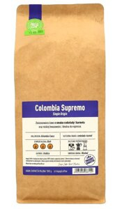 Kawa ziarnista Ingagi Coffee Colombia Supremo 1kg