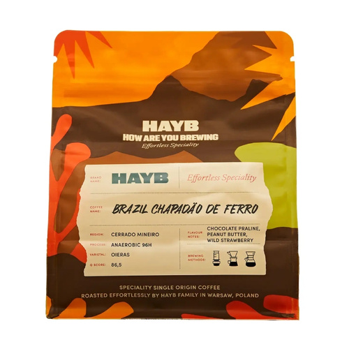 Kawa ziarnista HAYB Brazil Chapadao de Ferro 250g – NIEDOSTĘPNY