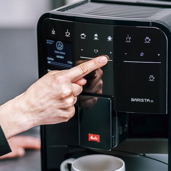 Ekspres do kawy Melitta Barista SE F830-003 - Czarny + GRATIS 2KG KAWY