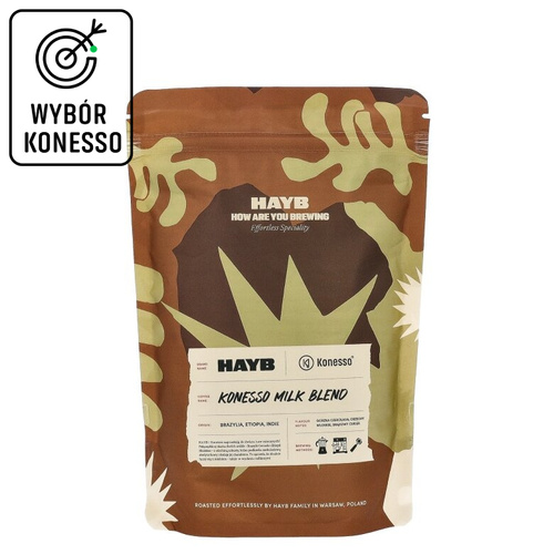 Kawa ziarnista HAYB Konesso Milk Blend 250g