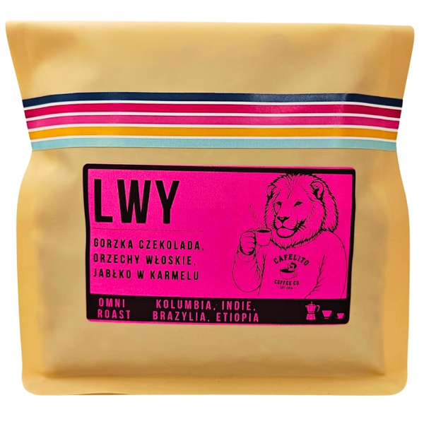 Kawa ziarnista Cafelito Lions 1kg