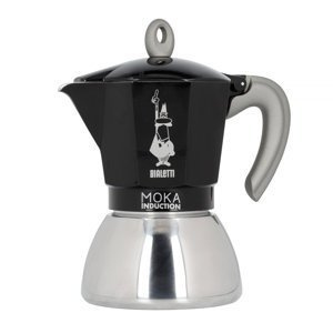Kawiarka Bialetti New Moka Induction 6 filiżanek - Czarna