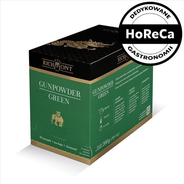 Zielona herbata Richmont Gunpowder Green - 50x4g