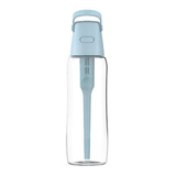 Szklana butelka filtrująca wodę Dafi GLASS 0,6 L + filtr - Dove Blue