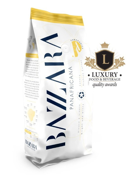 Kawa ziarnista Bazzara Luxury Blend Panafricana 1kg