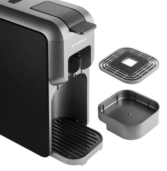 Kapsułkowy ekspres do kawy Catler ES 700 Porto BG - Srebrno-szary