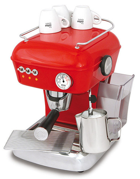 Ekspres do kawy ASCASO Dream Red matowy - NIEDOSTĘPNY