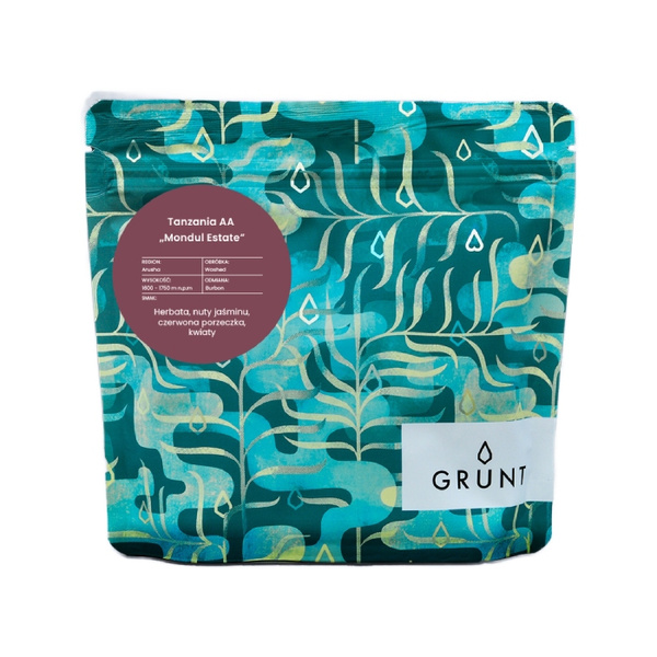 Kawa ziarnista Grunt Tanzania AA Mondul Estate 250g