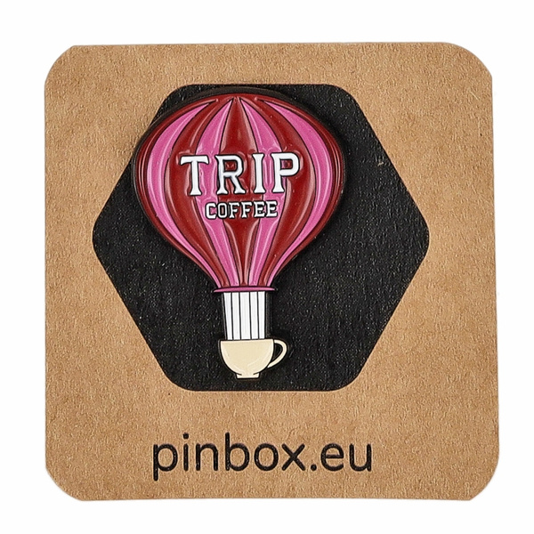 Przypinka Trip Coffee Kostaryka