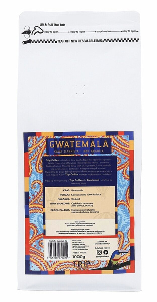 Kawa ziarnista Trip Coffee Gwatemala 1kg
