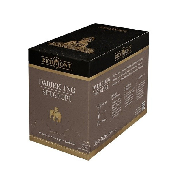 Czarna herbata Richmont Darjeeling - 50x4g