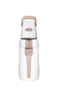 Butelka filtrująca Dafi SOLID 0,5 l + filtr węglowy - Cappuccino