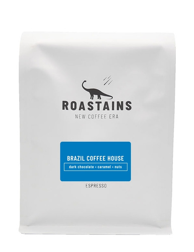 Kawa ziarnista Roastains Brazylia Coffee House 1kg - NIEDOSTĘPNY - opinie w konesso.pl