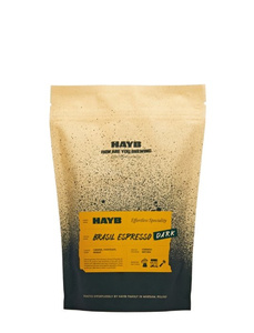 Kawa ziarnista HAYB DARK Brazil Cerrado Patrocinio 250g - opinie w konesso.pl