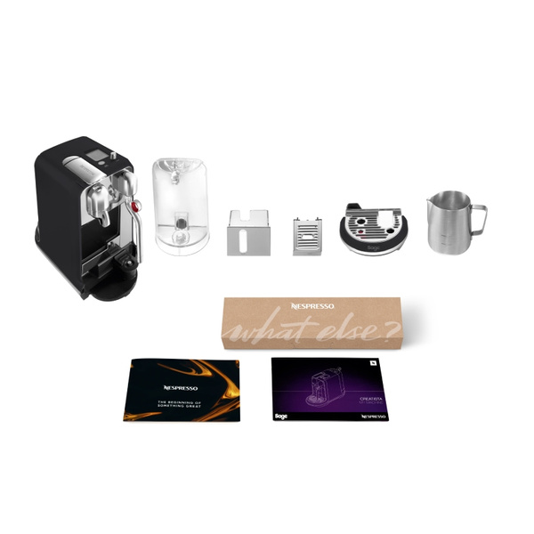 Ekspres do kawy Nespresso Creatista Plus by Sage SNE800BTR - Czarny