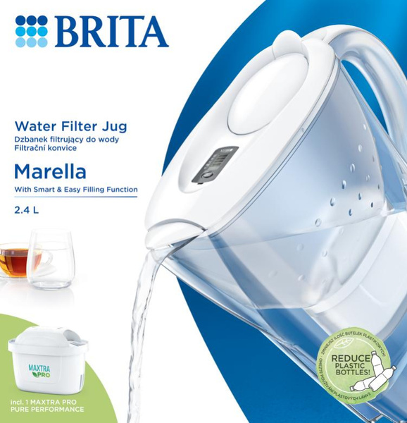 Dzbanek filtrujący BRITA Marella MAXTRA PRO Pure Performance - Biały