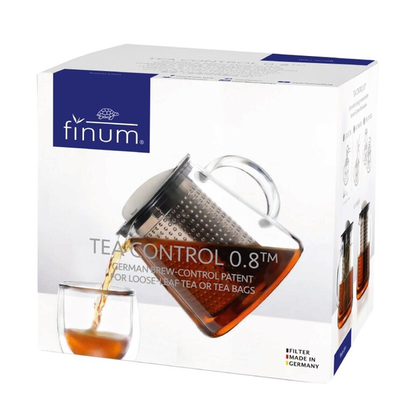 Dzbanek z zaparzaczem Finum Tea Control 800ml