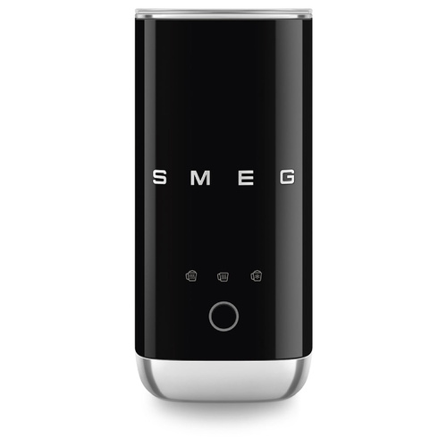 Spieniacz do mleka Smeg MFF02BLEU - Czarny połysk