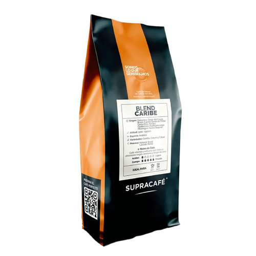 Kawa ziarnista Supracafe Caribe 100% Arabica 1kg