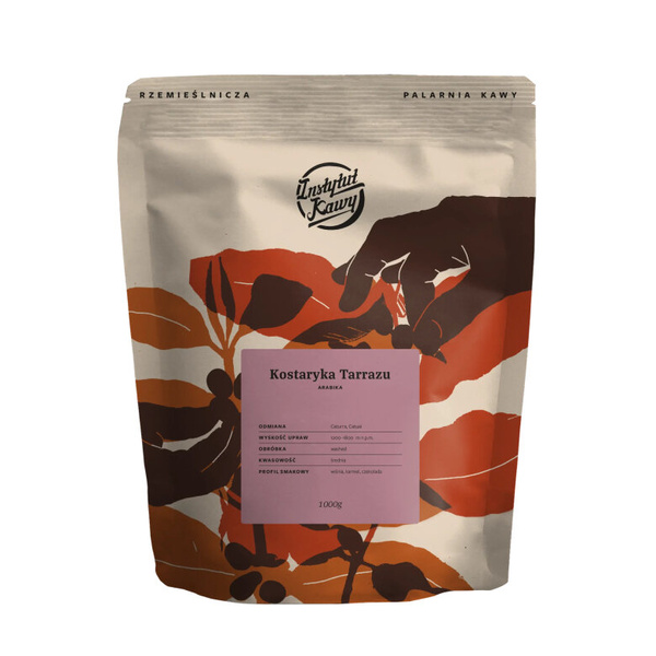 Kawa ziarnista Instytut Kawy Kostaryka Tarrazu 1kg