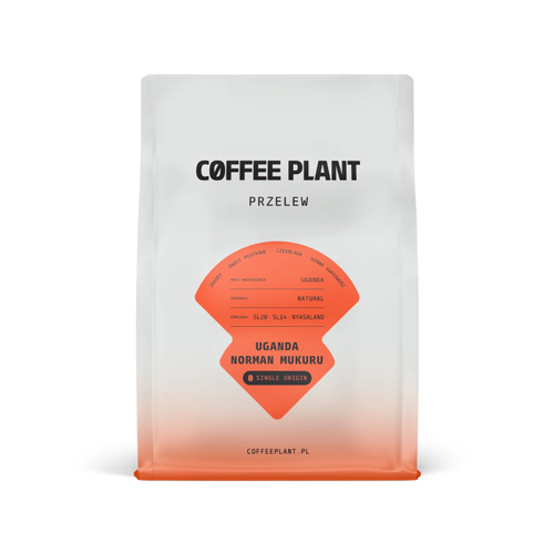Kawa ziarnista COFFEE PLANT Uganda Norman Mukuru 250g – NIEDOSTĘPNY