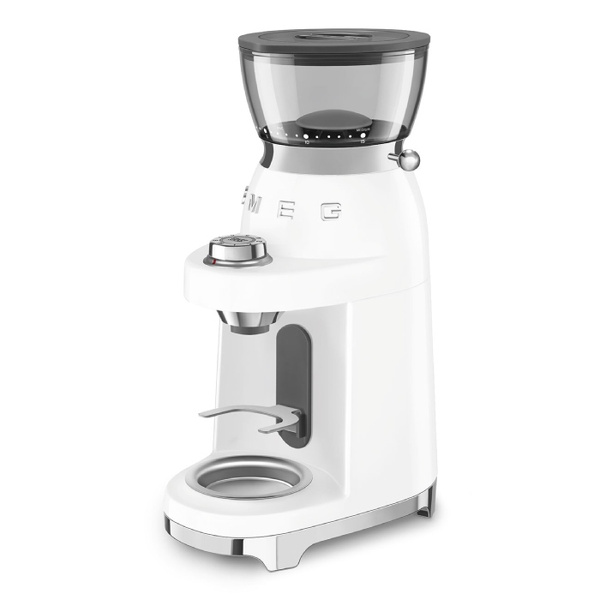 Młynek do kawy Smeg CGF03WHEU - Biały