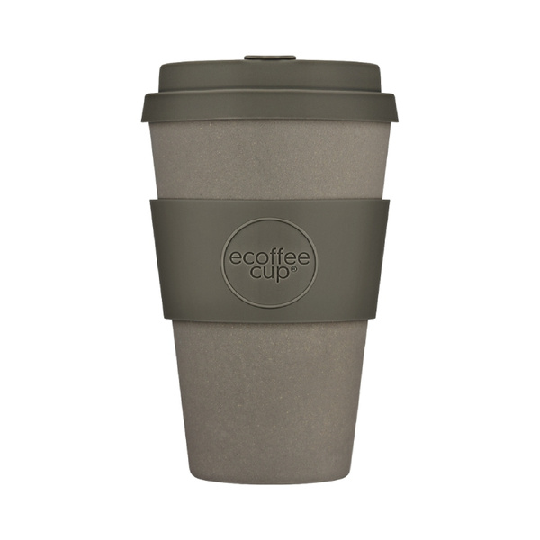 Kubek na wynos Ecoffee Cup Solid Colours Molto Grigio 400ml - Szary 