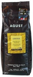 Kawa ziarnista Agust Gentile 100% Arabica 1kg - opinie w konesso.pl
