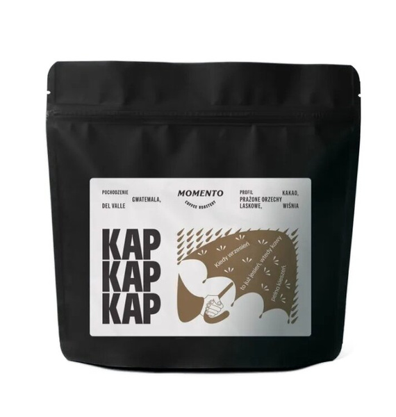 Kawa ziarnista Momento Coffee Gwatemala KAP KAP KAP-Jesienne Espresso 250g - NIEDOSTĘPNY