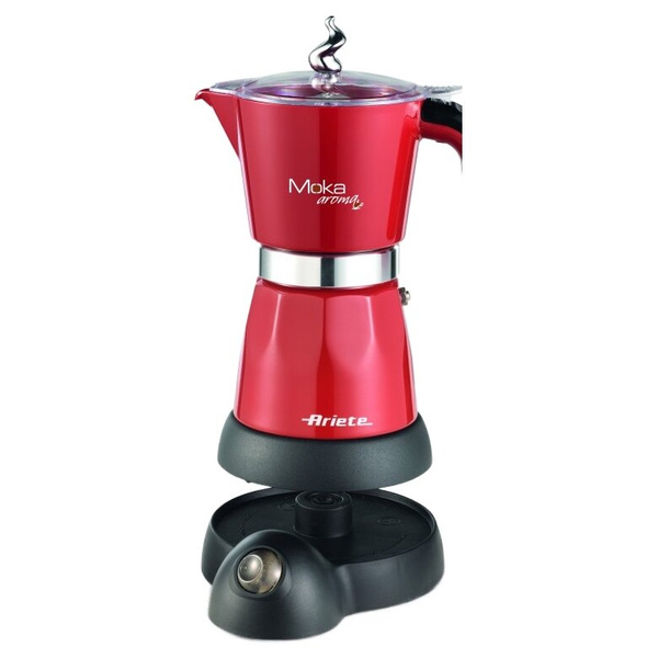 Elektryczna kawiarka Ariete Mokina Grande 1368/06 - Czerwona