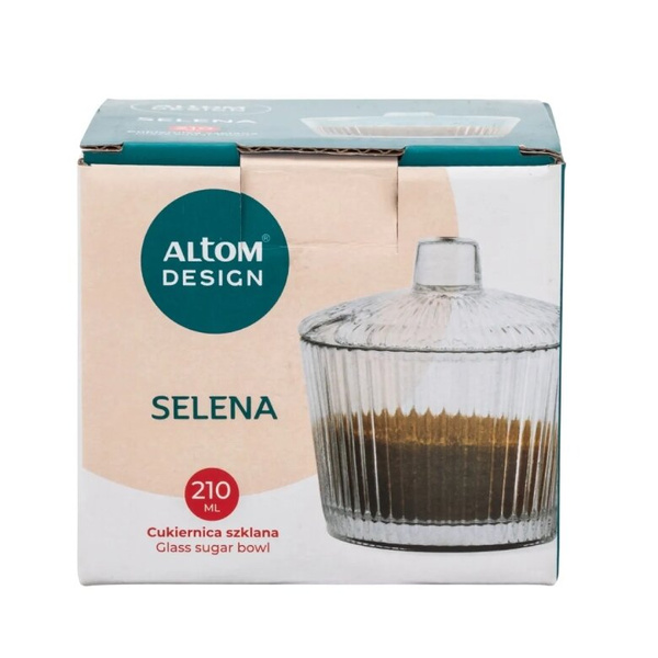 Szklana cukiernica Altom Selena 210 ml