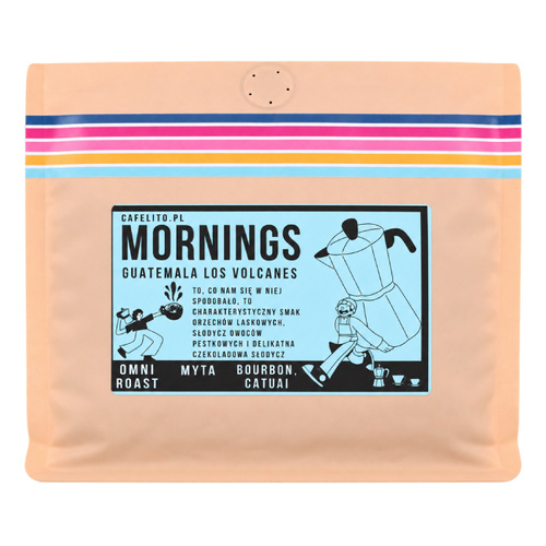 Kawa ziarnista Cafelito Mornings Gwatemala Los Volcanes 250g